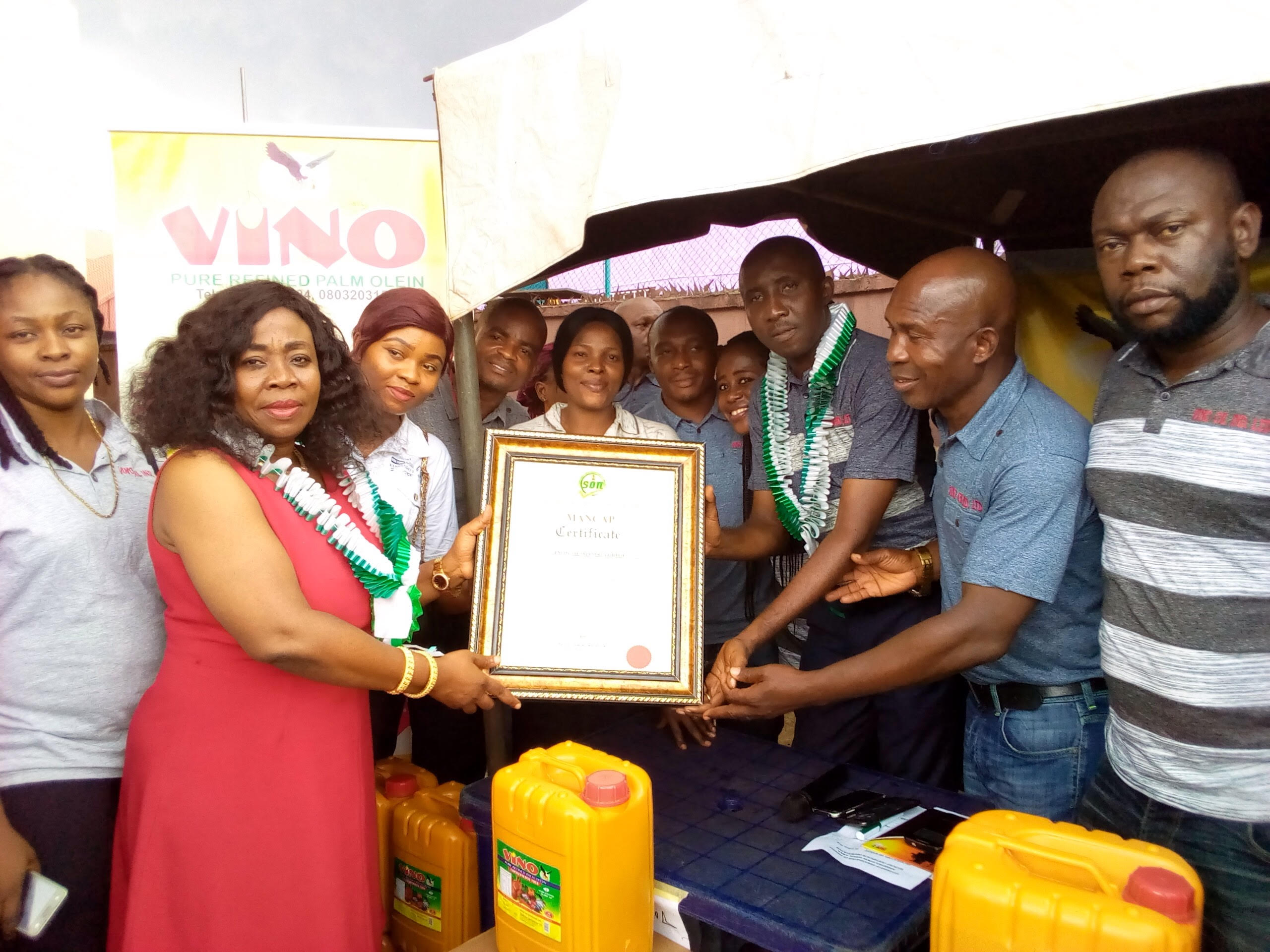 SON – MANCAP CERTIFICATE