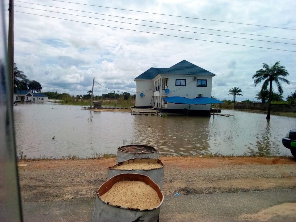 Flood submerge Senator Oduah’s community, others in Anambra