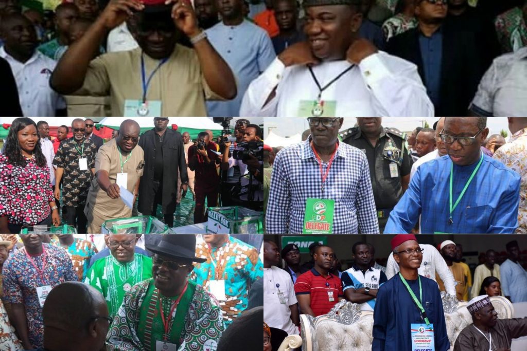 Ugwuanyi, Okowa, Umahi win tickets at primary elections
