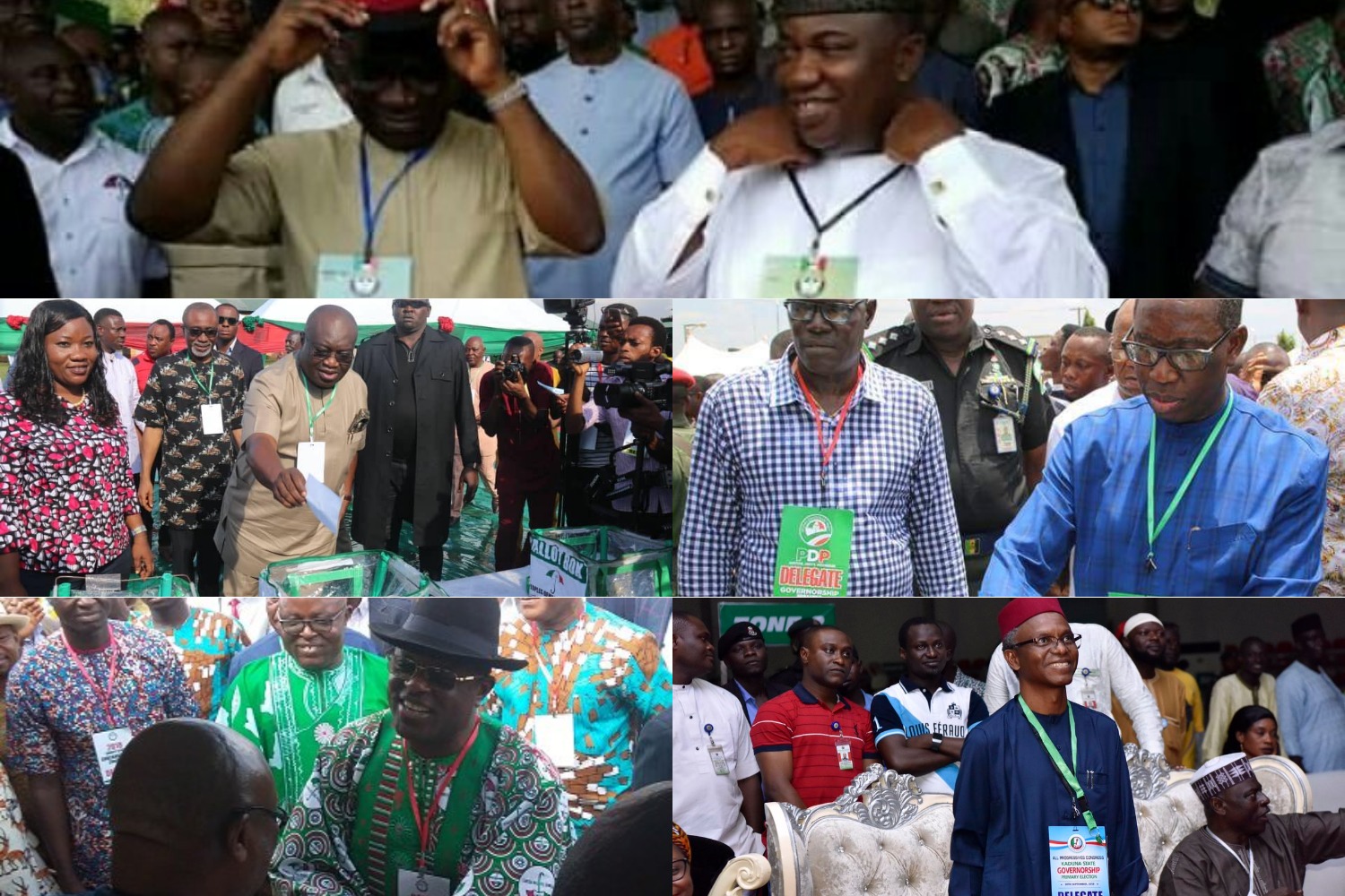 Ugwuanyi, Okowa, Umahi win tickets at primary elections