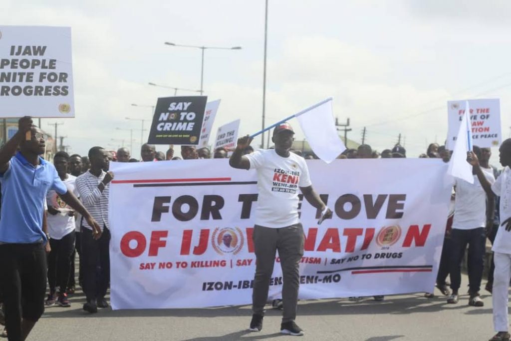 Bayelsa youths march cultism, drug abuse