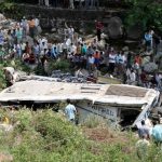 20 killed as minibus falls into gorge in Kashmir