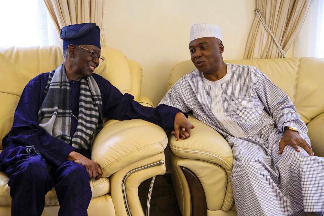 Tony Anenih, Bukola Saraki