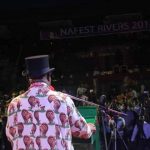 Oct. 23: Governor Nyesom Wike of Rivers at NAFEST 2018 in Port Harcourt