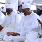 PRESIDENT BUHARI ATTENDS JUMA’AT PRAYER