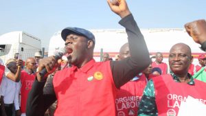 protest organised labour minimum wage