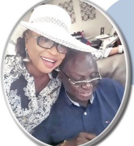 Eng Ray and Mrs Okoye