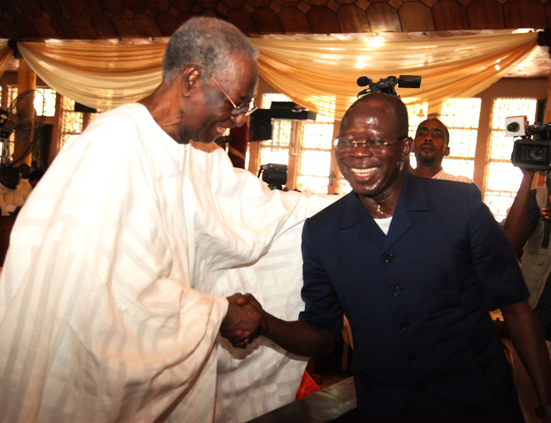 Tony Anenih, Adams Oshiomhole