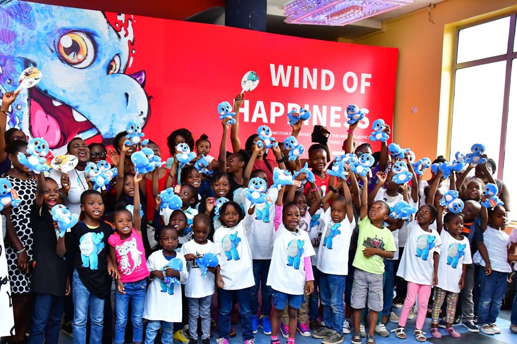 Kids at the event