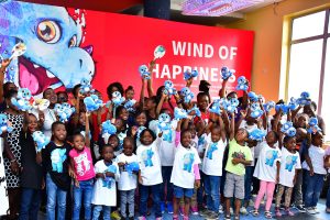 Kids at the event
