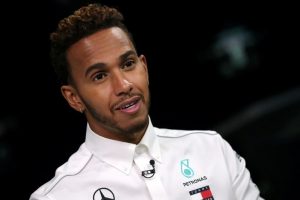Mercedes’ Lewis Hamilton speaks ahead of the United States Grand Prix in New York City