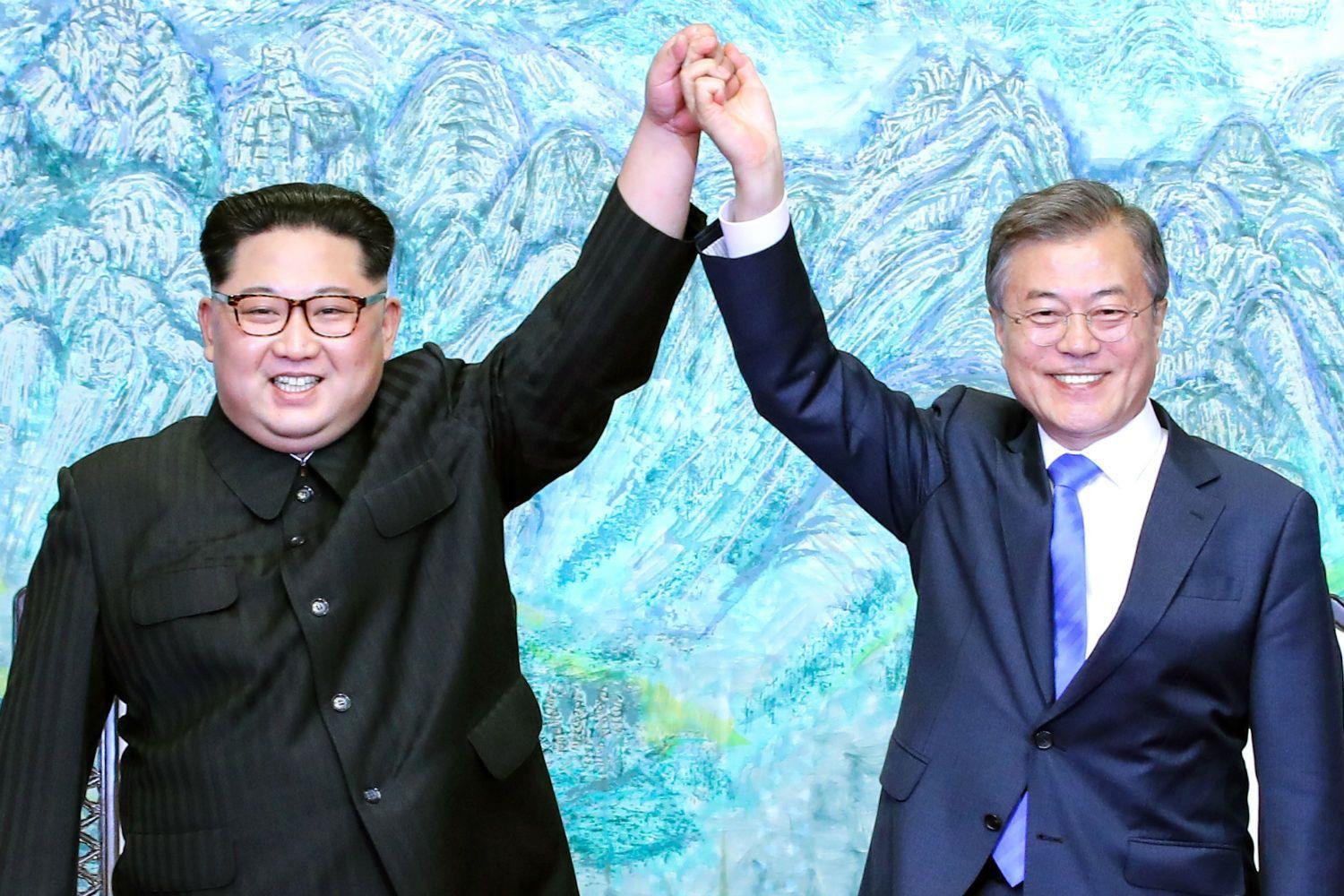 North Korea and South Korea