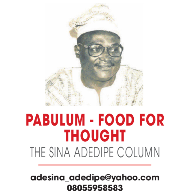 PABULUM FOOD FOR THOIUGHT SINA ADEDIPE