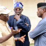 Oshiomhole, Tinubu, Osinbajo