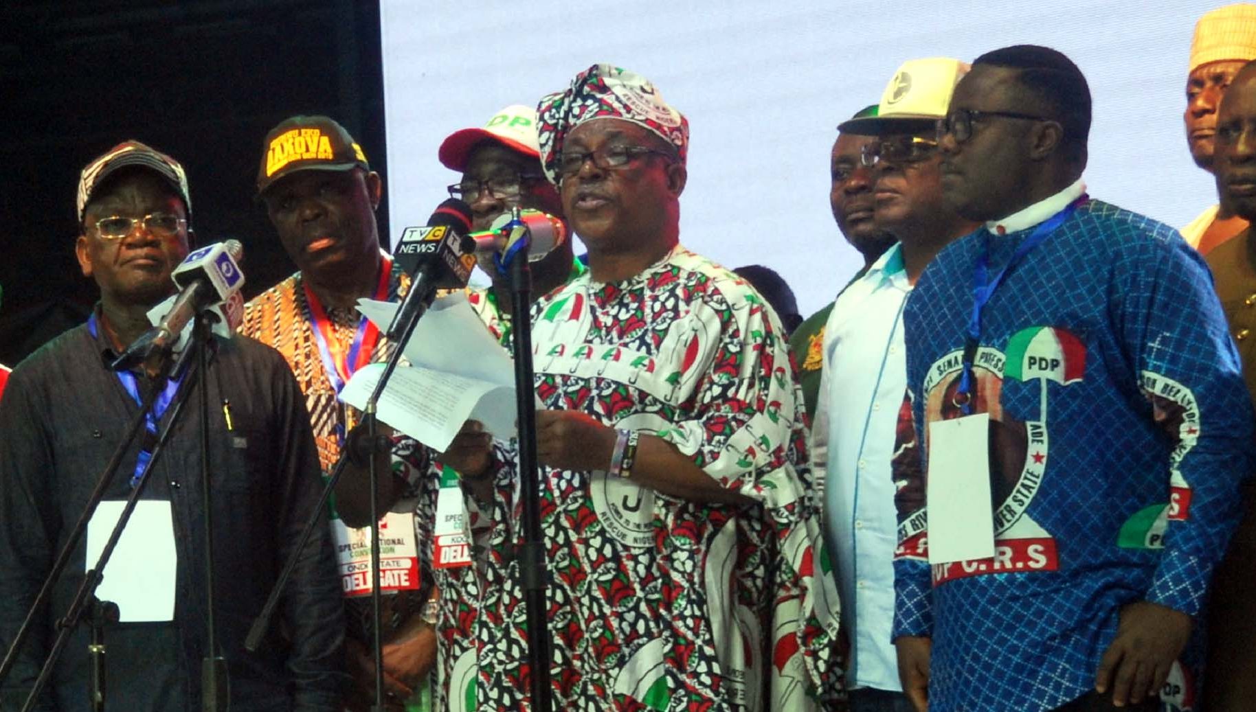 Party chair Secondus gives Buhari red card
