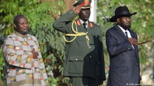 South Sudan’s Kiir says jailed S. African adviser, rebel group spokesman to be released