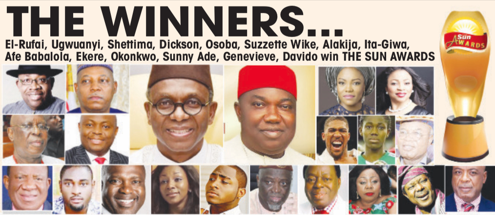 Sun Awards Winners