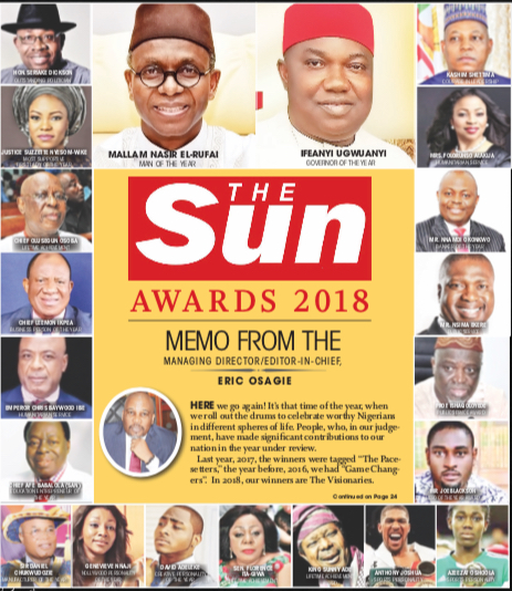 The Sun Awards 2018