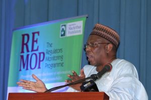UBEC-Executive-Secretary-Hamid-Bobboyi-making-his-lead-presentation-at-the-2017-Wole-Soyinka-Media-Lecture-Series-event-in-Abuja