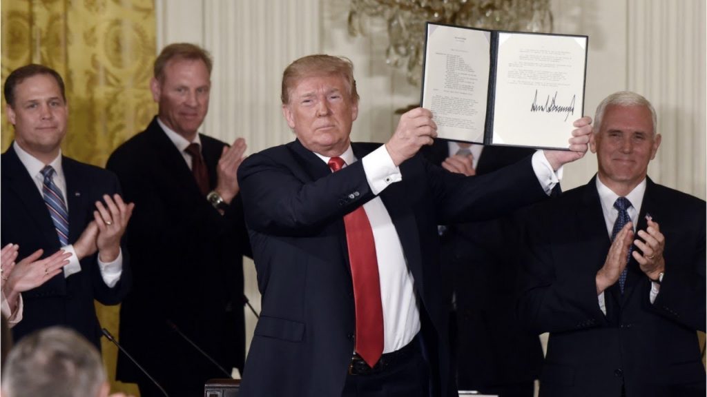 White House to press forward with Trump’s Space Command