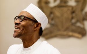 buhari laugh