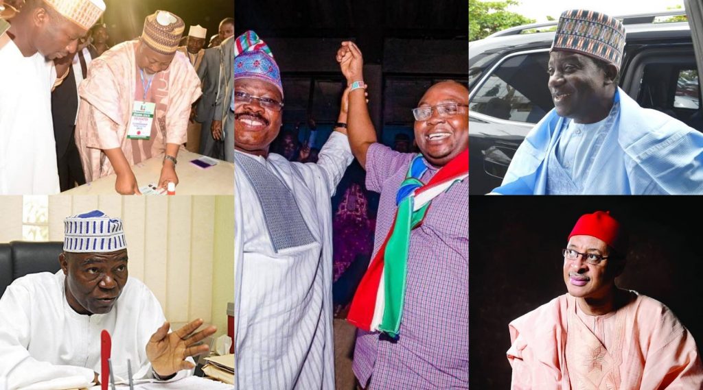 Governorship primaries: Useni, Lalong, Mohammed, Badaru, Adelabu win