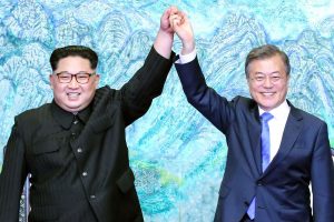 North Korea and South Korea