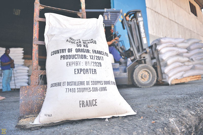 sugar from france to cuba