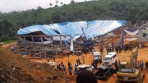 uyo church callapse