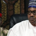 President Buhari at the 4th annual COAS conference in Borno, Nov. 28, 2018