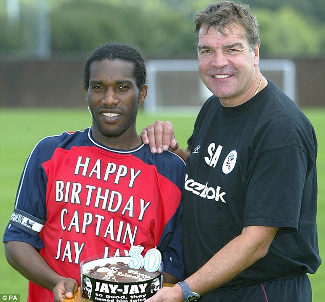 Jay Jay Okocha, Sam Allardyce