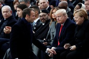 Trump-style nationalism comes under fire at WWI commemorations in Paris