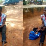 ANAMBRA HORROR! 19-yr-old caught with bloody parts of 4-yr-old boy