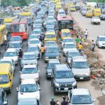 Gridlock on Lagos-Abeokuta Expressway