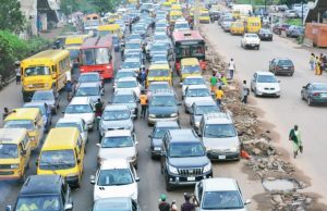 Gridlock on Lagos-Abeokuta Expressway