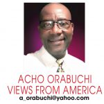 ACHO ORABUCHI – VIEWS FROM AMERICA