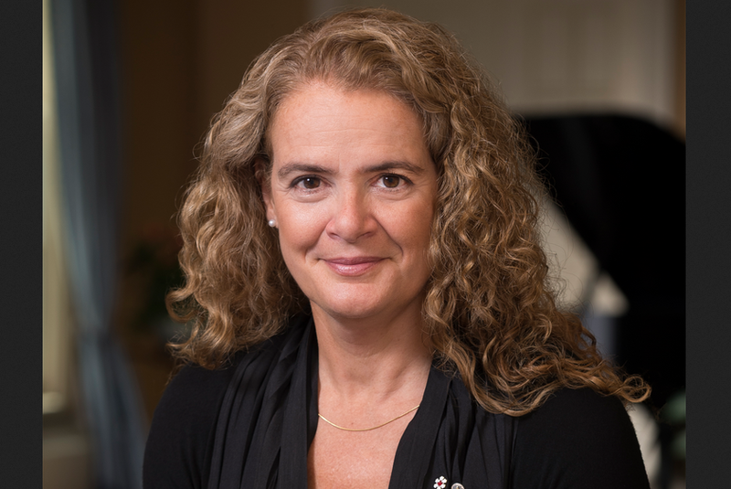 Canadian Governor-General, Ms. Julie Payette
