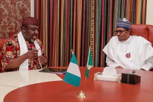 Imo guber: Oshiomhole on his own – Okorocha