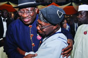 Former Presidents Jonathan and Obasanjo