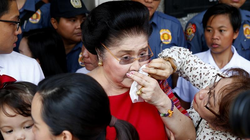 Imelda Marcos sentenced to at least 42 years in prison