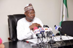 Minister of State for Environment, Ibrahim Jibril