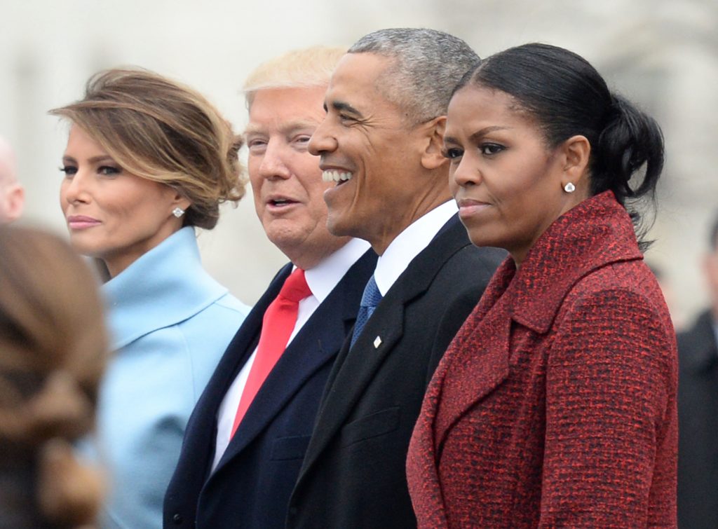 Obama’s wife explains look on her face during Trump’s inauguration