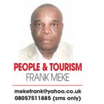 PEOPLE AND TOURISM – FRANK MEKE