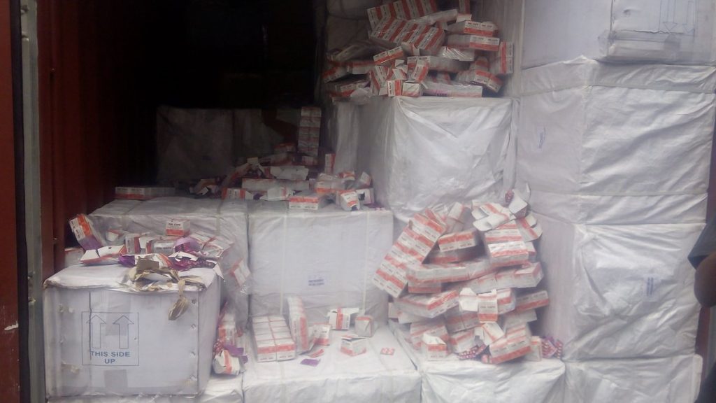 NCS intercepts 40 containers of N7.32bn Tramadol, rejects N150m bribe