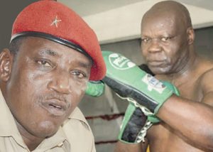 Sports Minister, Solomon Dalung and Bash Ali