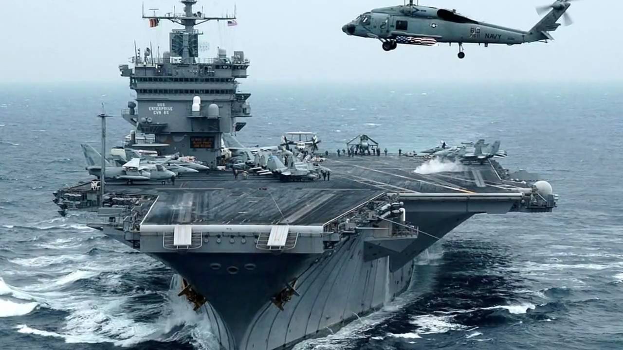 U.S. carrier leads warships in biggest ever Japan defense war game