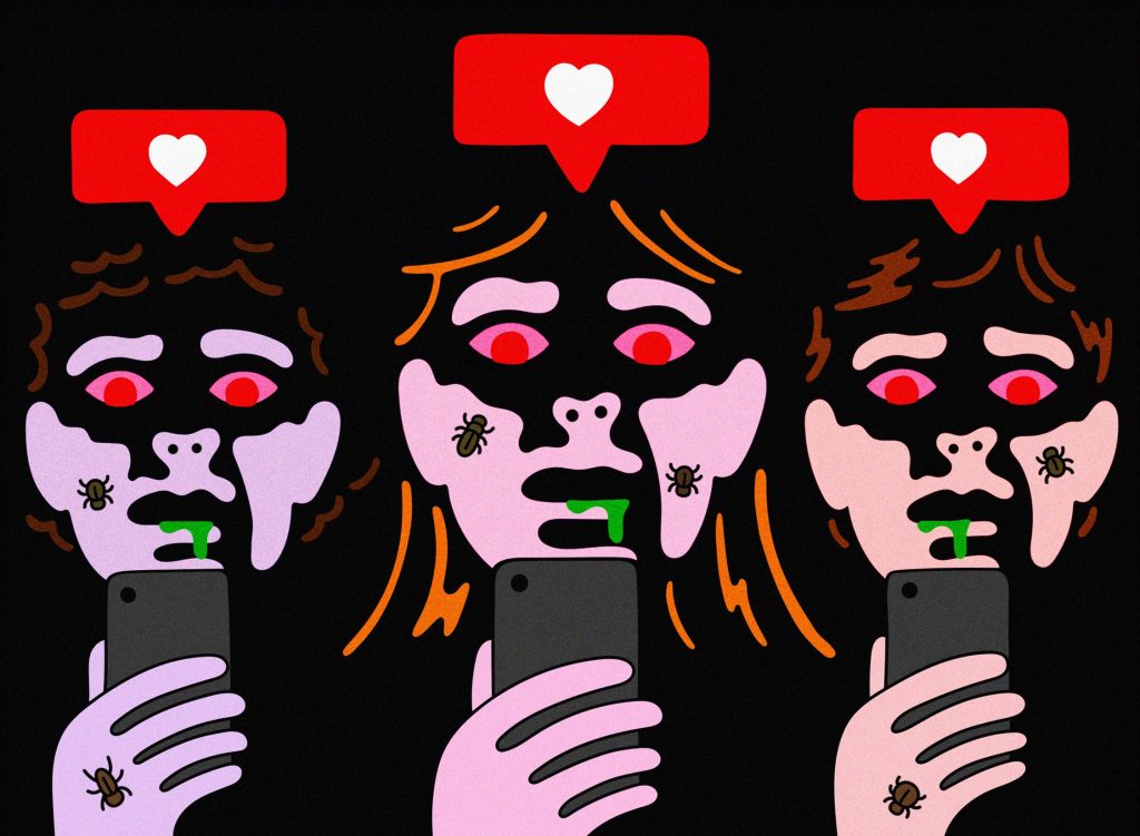 social media zombies