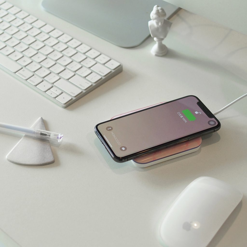 Wireless Charging Pad for iPhone X, iPhone 8 Plus, iPhone 8