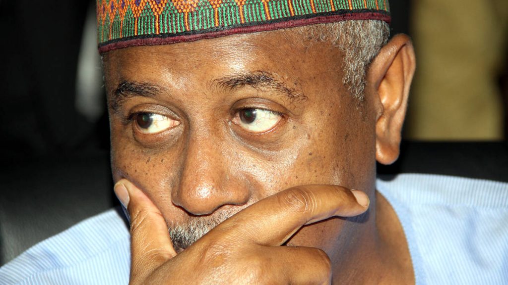 Sambo Dasuki, former national security adviser