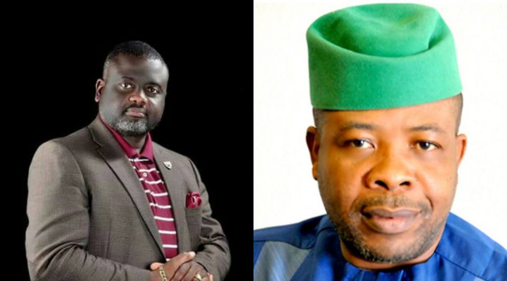 Onyeyeri (L), Ihedioha (R)